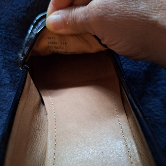 Coach Women's Black Loafers - Picture 3 of 6